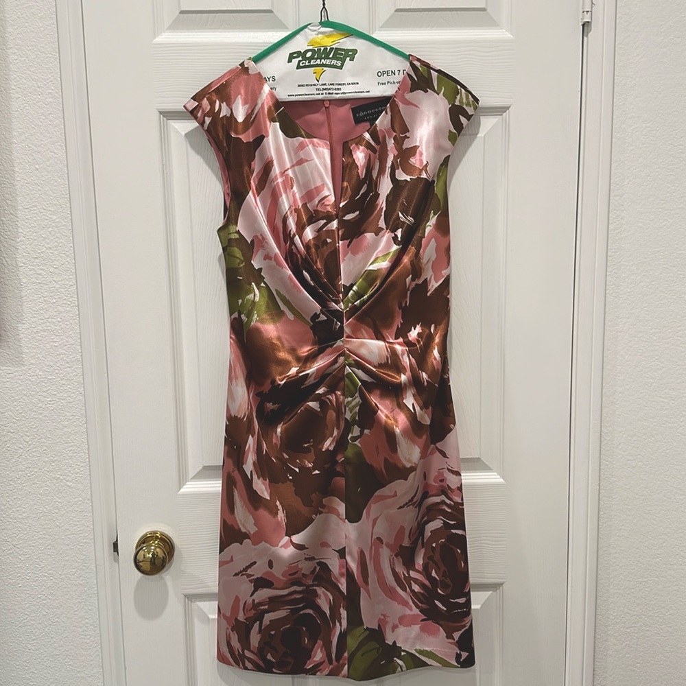 Connected Apparel Floral Dress